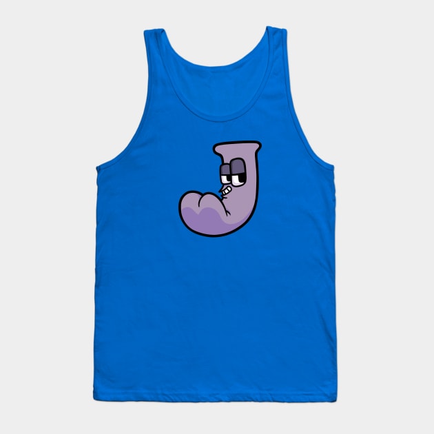 J | Alphabet Lore Tank Top by Mike Salcedo